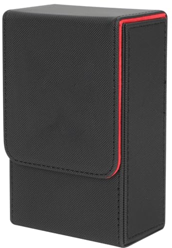 TOPBATHY Boîte De Rangement pour Cartes De Tarot en PU Imperméable Antirouille Compacte Portable Étui Durable pour Jeu De 78 Cartes Idéal Cadeau Et Transport