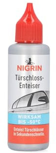 NIGRIN Dégivreur de serrure de portière de voiture - Dégivreur de serrure de voiture - 50 ml