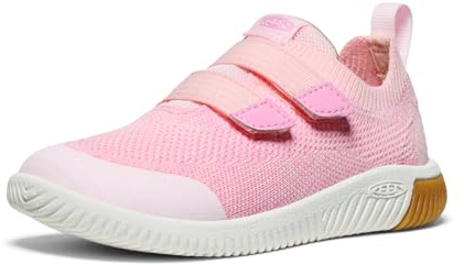 KEEN Unisex-Child KNX Knit DS Sneakers, Giggle Pink/Moonlite Mauve, 27/28