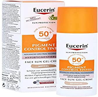 Eucerin Sun Pigment Control Tinted Face Gel-Cream SPF50+ 50ml