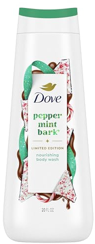 Dove Limited Edition Holiday Treats Body Wash Peppermint Bark for Deep Nourishment 20 oz