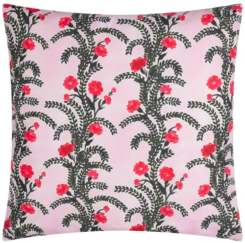 furn. Wylder Nature Cassis Printed Outdoor Polyester Filled Cushion - Lilac - 45x45cm