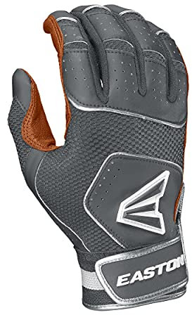 EASTON WALK-OFF NX Batting Gloves | Baseball Softball | Adult Large | Grey