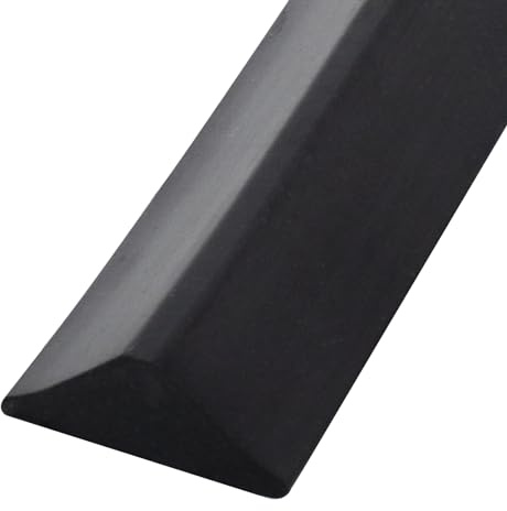 Splash Guard Strip Shower Self-Adhesive 100cm Silicone Water Stopper Walk-in Shower Floor Water Barrier Shower Water Stop Rubber Strip for Wet and Dry Separation, Bathroom, Kitchen