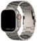 Stellar Premium Titan für Apple Watch Ultra 2 Armband Titan I Ultra I SE I 10 I 9 I 8 I Sicherheitsschließe für Apple Watch 10 Armband auch für alle Serien (42 I 44 I 45 I 46 I 49 mm)