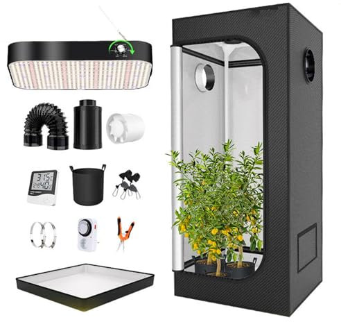 Helautomatiserat hydroponiskt odlingssystem med LED-ljus, smart inomhus odlingstält kit för köksträdgård och grönsaksodling