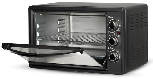 Horno Eléctrico De Gran Capacidad De 48 L Con Ventana Visual, Horneado Inteligente En Casa, Ideal For Repostería Y Desayuno, Electrodoméstico Versátil For La Cocina.