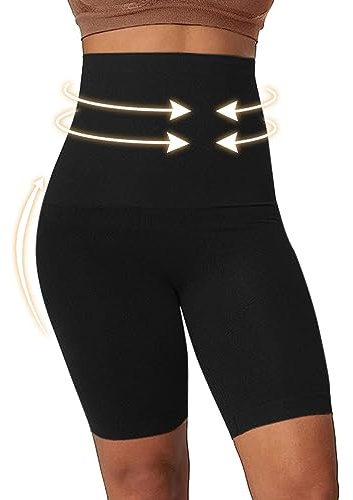 Guaina Contenitiva Donna Pancia Piatta, Pancera Contenitiva Donna A Gamba Lunga, Mutande Contenitive Modellanti Snellente Senza Cuciture Slip– Intimo Push Up Post Parto,Tessuto Elastico E Traspirante