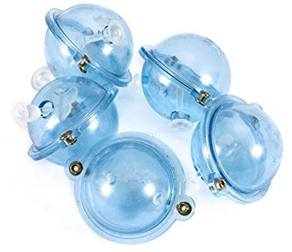 Danlai Fischereischwimmer 5pcs/Set Abs -plastikkugeln Wasserkugel Blasen Schwimmer Angriff Auf Das Meeresfischen Im Freien Im Freien Accessoires