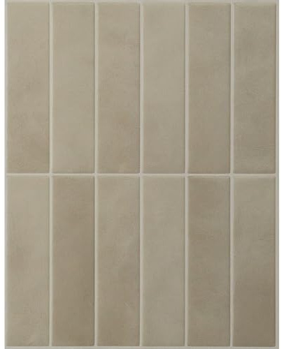 SMART TILES Väggplattor, skala av och klistra fast stänkskydd – 5 ark med 29 cm x 23 cm – 3D-självhäftande stänkskydd för kök, badrum, väggkakel