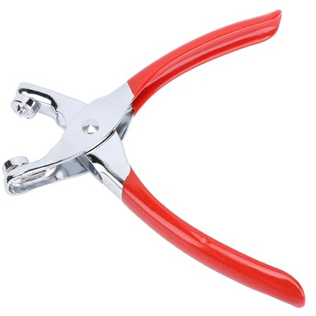 Kit d'œillets 1/2 po | Pince à œillets manuelle et robuste avec 600 œillets argentés et dorés pour loisirs créatifs | Outil léger et portable pour projets de bricolage