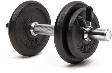 Worqout Kurzhantel-Set 10 kg – Verstellbares Hantel-Set für Muskelaufbau und Fitness