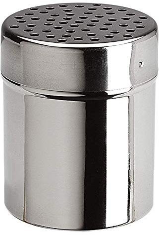 Space Home - Saupoudreuses à Èpices - Boîte à Saupoudrer - Saupoudreuse Fromage - Acier Inoxydable - Ø 6 cm