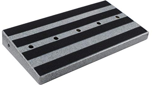 Gitarreffekter pedalbräda, robust gitarreffekter pedalbräda stor storlek gitarrpedalpanel med självhäftande tejp skruvmejsel kompatibel med de flesta effekter pedaler