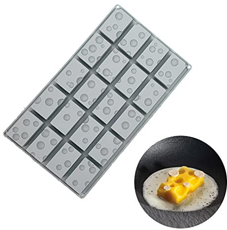 Forma Silikonowa Formaggio Quadrato Stampo In Silicone Fondente Torta Stampo FAI DA TE Cioccolato Strumenti di Cottura Della Torta Decorazione Accessori Bakeware