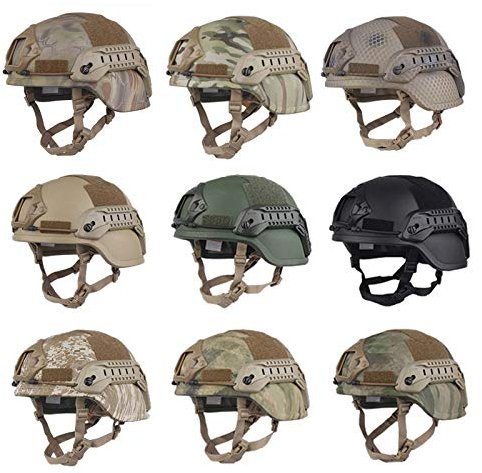 Elite Tribe ACH Mich 2000 Helm Spezial Aktion Version Taktisch Militär Airsoft Helm (Dark Earth)