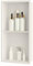 sunrik Niche Salle de Bain,Niche Murale Douche Acier Inoxydable,Niche Murale Douche Couche Double,Niche Douche Encastrable 30x60x10cm,Blanc crémeux