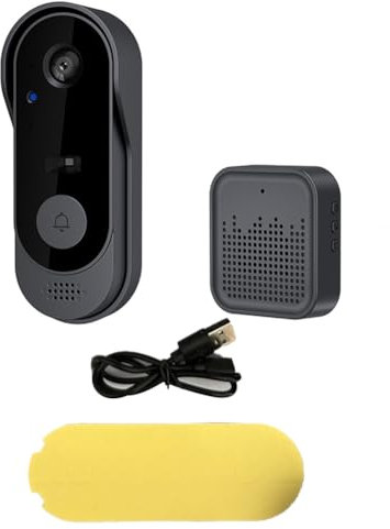 PAMENET Tuya trådlös videodörrklocka WiFi HD utomhus telefon dörrklocka kamera stöd säkerhet video intercom