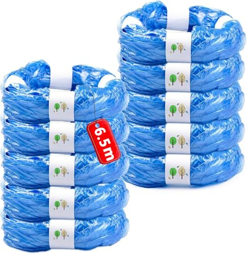 10 Pack Nappy Bin Refills, 6.5m long hold 320 nappies, Diaper Pail Refills Compatible with all other bins