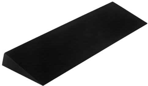 Cuña para sentadillas, tabla inclinada grande para talón elevado, rodillas sobre los dedos de los pies, peso muerto, bloque de cuña ideal para gimnasio en casa y entrenadores personales