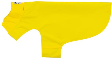 RC Pets Delta Rain Slicker, Water-Resistant Dog Raincoat, Large, Lemon