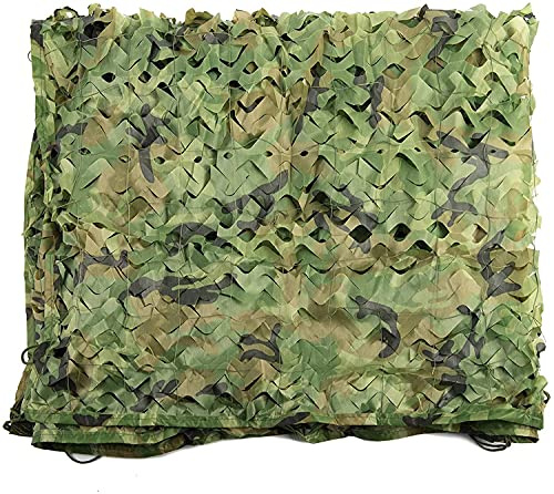 EIIDJFF Sun Shade Camo NettingCamouflage Tarp Mesh Net Oxford Fabric Camo Netting for Hunting Sunshade Decoration Fence