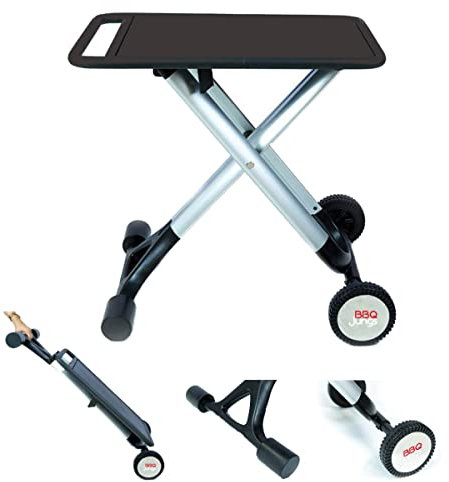 BBQJungs Grillwagen Klapp Grilltisch Grill Quick Campingtisch 65,5x41x64,5cm