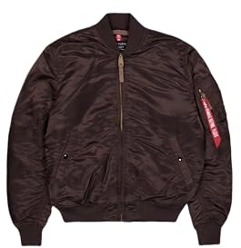 Alpha Industries 1 VF 59 Giacca Bomber da Uomo, Hunter Brown