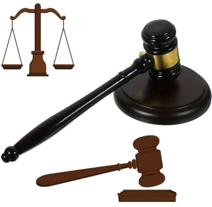 Martillo de subasta, Martillo de subastas de madera, Juego de martillo de subastas de madera, Juego De Martillo De Martillo para Juez, mazo de madera utilizado en reuniones de subastas de venta, etc.