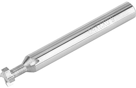 Fraise en Acier au Tungstène à Traitement Rapide, Chanfreinage Haute Finition, Fraise en Bout CNC 6x2x50mm avec Tige de 6mm pour Aluminium, Bois et Plastique
