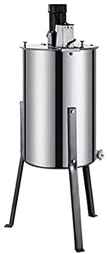 Extractor eléctrico de miel, centrífuga de tambor giratorio de acero inoxidable de 3 marcos para equipos de extracción de colmenares, grado alimenticio