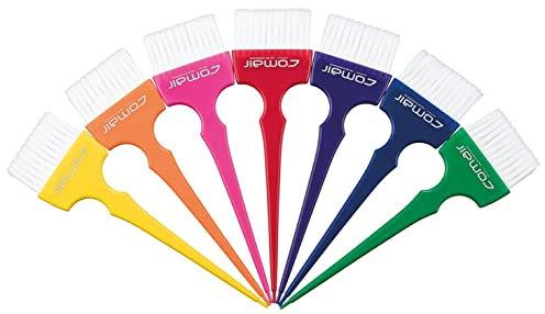 Comair Färbepinselset Rainbow Large 7tlg bunt