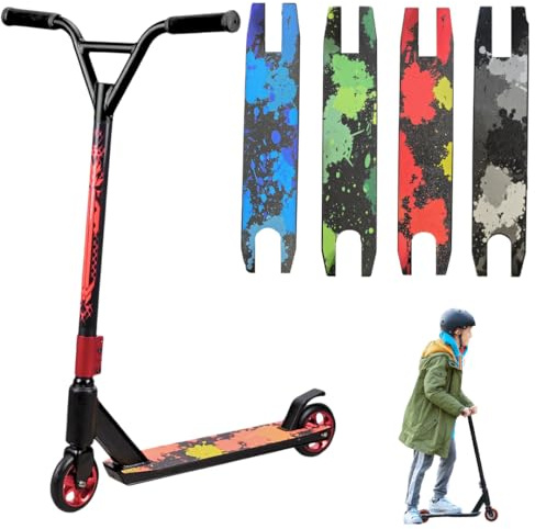 Trendi Pro 360° Spin Handlebar Freestyle Stunt Scooter with ABEC-7 Bearings | Durable Street Tricks for Boys, Girls & Teens Age 6+