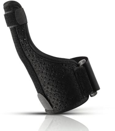 TISCH daumenbandage, daumenschiene, leichte und atmungsaktive Triggerfinger, Schmerzlinderung, Arthritis, Sehnenentzündung(Geeignet für linke und rechte Hände)