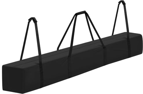Divove Grand Sac de Rangement pour Tente 210 x 30 x 30 cm – Sac de Transport en Tissu Oxford 800D Résistant avec Poignées Renforcées – Idéal pour Tente de Fête, Pliante, Barnum, Gazebo