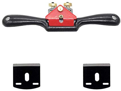 Radios ajustables con cuchilla de repuesto, Carkio 9 pulgadas, tres tornillos ajustables para cortar el radio, para trabajos de madera