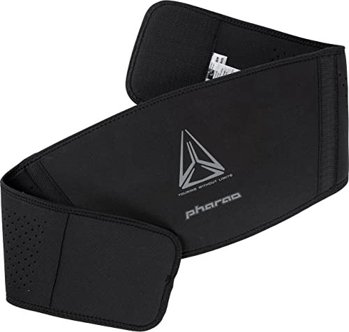 Pharao Nierengurt Motorrad Herren und Damen Atlas Nierengurt schwarz L, Unisex, Tourer, Ganzjährig, Textil