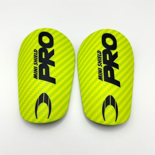 HO Soccer Mini Espinilleras Lime, Unisex, Talla Única