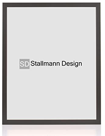 Stallmann Design Bilderrahmen 'Galeria53' | Größe: 61x91,5cm (POSTERFORMAT) | Farbe: Schwarz | 20mm schmale Rahmenleiste