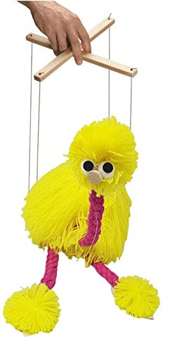 Marionette Strauß,Saitenpuppen für Kinder - Kinderpuppenspielzeug mit realistischen Gesichtsausdrücken Kinderlernspielzeug Marionetten