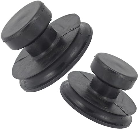 NULYLU 2 ventosas de goma para cuencos tibetanos de 40 mm y 60 mm, con ventosas estables para cuencos tibetanos, meditación y relajación