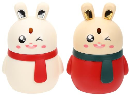 ABOOFAN Palillero Automático Emergente Estuche De Conejo Almacenamiento para Palillos