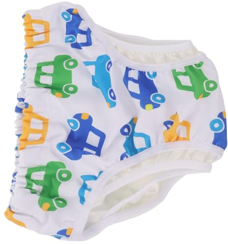 Yardenfun Pannolino da Bagno Riutilizzabile Unisex per Antiperdita Traspirante e Confortevole Costume Contenitivo per Piscina e
