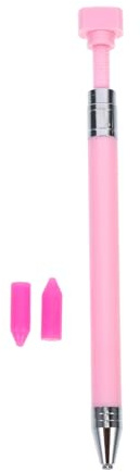 PENIKOKO Stylo à Dessin Diamant en Plastique Rose, Surface Lisse et Facile à Transporter, Outil Compact Professionnel pour Nail Art et Peinture Diamant