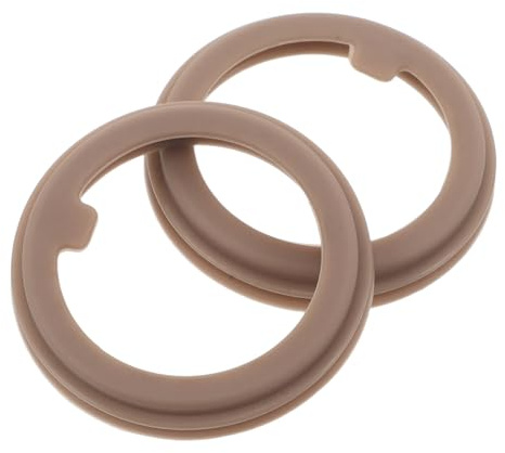 HEALLILY 2pcs Silicone Replacement Seal Rings for Insulated Tumbler Mugs Leakproof Travel Gaskets for Hot and Cold Beverages Food Grade Silicone Rings for Tumbler Lid Seals