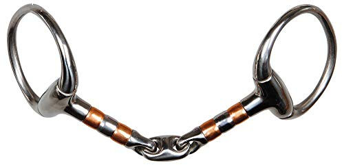 Harry's Horse Bustrens dubbelgebroken koperen Rollers 13mm, Größe:12.5