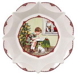 Villeroy & Boch 14-8332-3679 Plato para Galletas, 0.14 litros, Porcelain, carbón