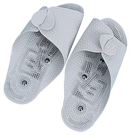 BärbaraMassage Shoes Magnet Akupressur Massage Tofflor Dam/herr Dusch Sandaler Casual Bekväma Sandaler Sommar Pool Strandskor Strand Tofflor Slitage För Smärtlindring Och Bättre Hälsa
