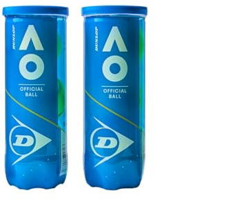 Dunlop- 2 Botes de Pelotas Tenis Australian Open