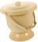 Healvian Camping Pee Bucket Seat Sturdy Bucket Toilet Portable Urinal Pan Easy to Use Random Color